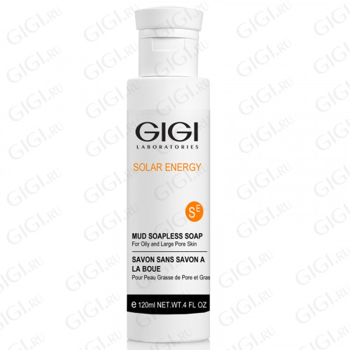 GIGI SOLAR ENERGY Mud Soapless Soap, 120 мл