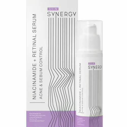 Сыворотка с Ниацинамидом и Ретиналем / Niacinamide+Retinal Serum Skin Synergy, 30 мл